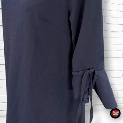 **HOY** Vestido con mangas de volantes LOLA LIZA color Azul marino Talla 38