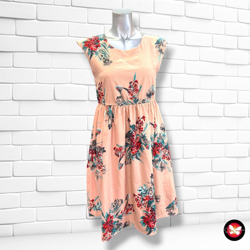 **HOY** Vestido sin mangas de flores CREAMIE color Rosa y varios Talla 13 años