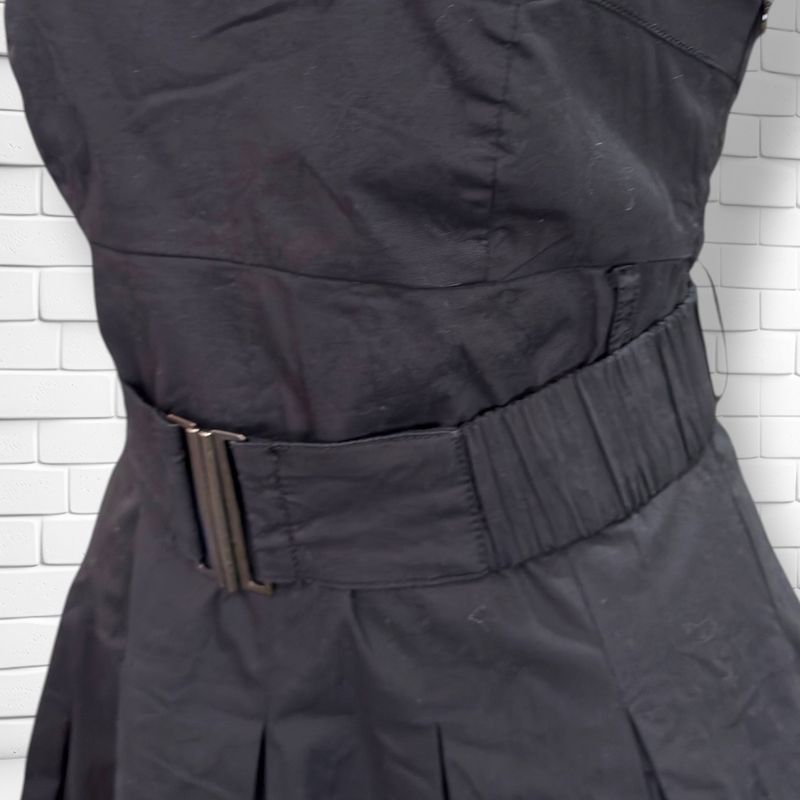 **HOY** Vestido escote palabra de honor  MANGO color Negro Talla M