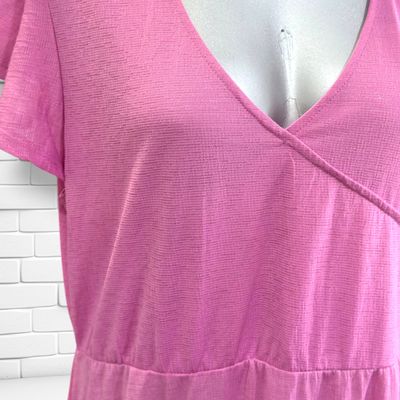 **HOY** Vestido largo LEFTIES color Rosa Talla XL (pequeña)