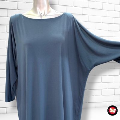 **HOY** Vestido blusón corte mariposa H&amp;M color Celeste Talla XL
