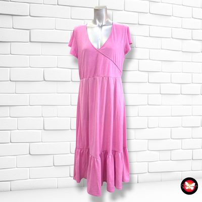 **HOY** Vestido largo LEFTIES color Rosa Talla XL (pequeña)