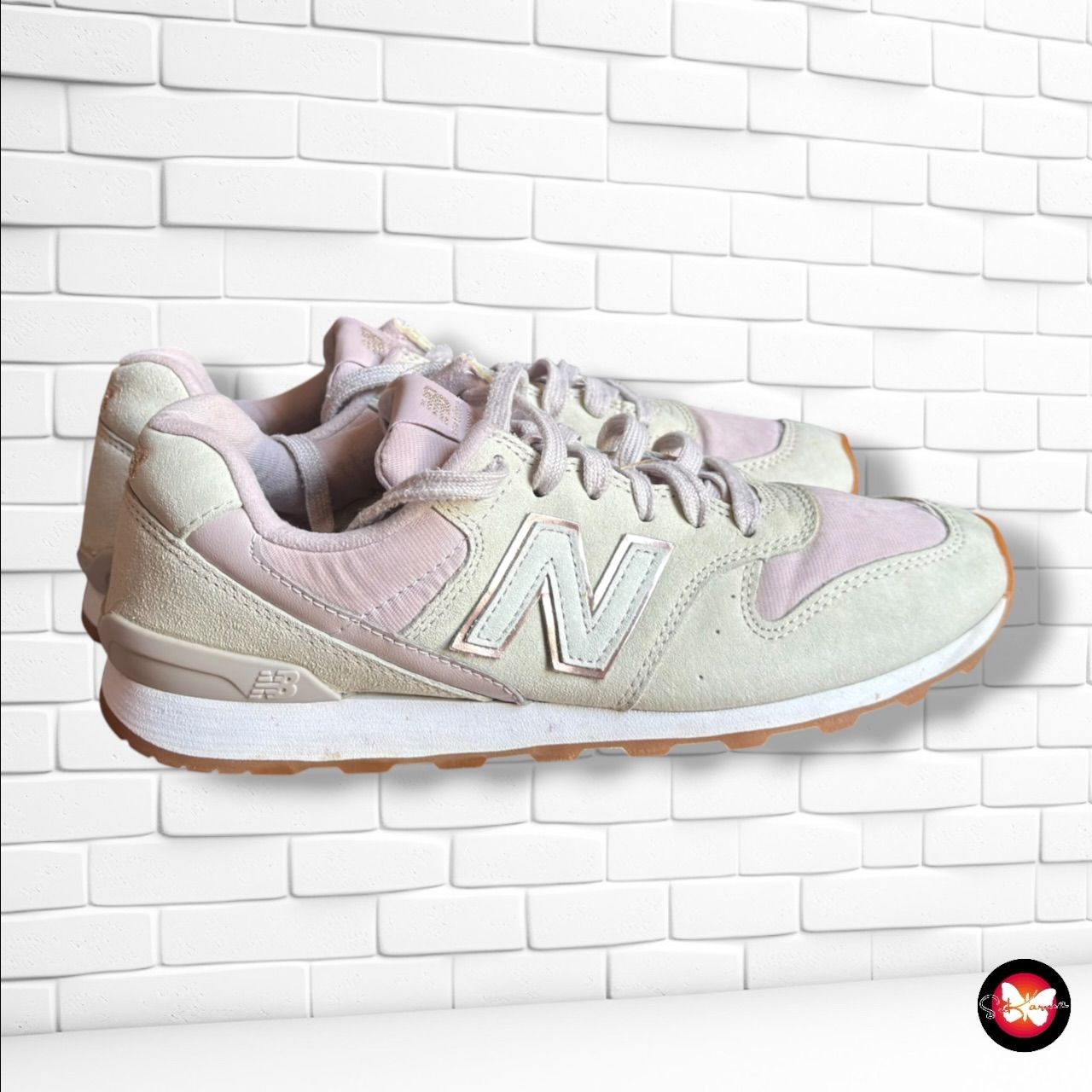 **HOY** Zapatillas WL996VHD NEW BALANCE color Gris y rosa Talla Calzado 38