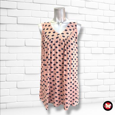 **HOY** Camiseta sin mangas  color Rosa y azul marino Talla ÚNICA GRANDE