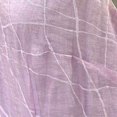 **HOY** Vestido largo de gasa color Lila Talla 44 (pequeña)