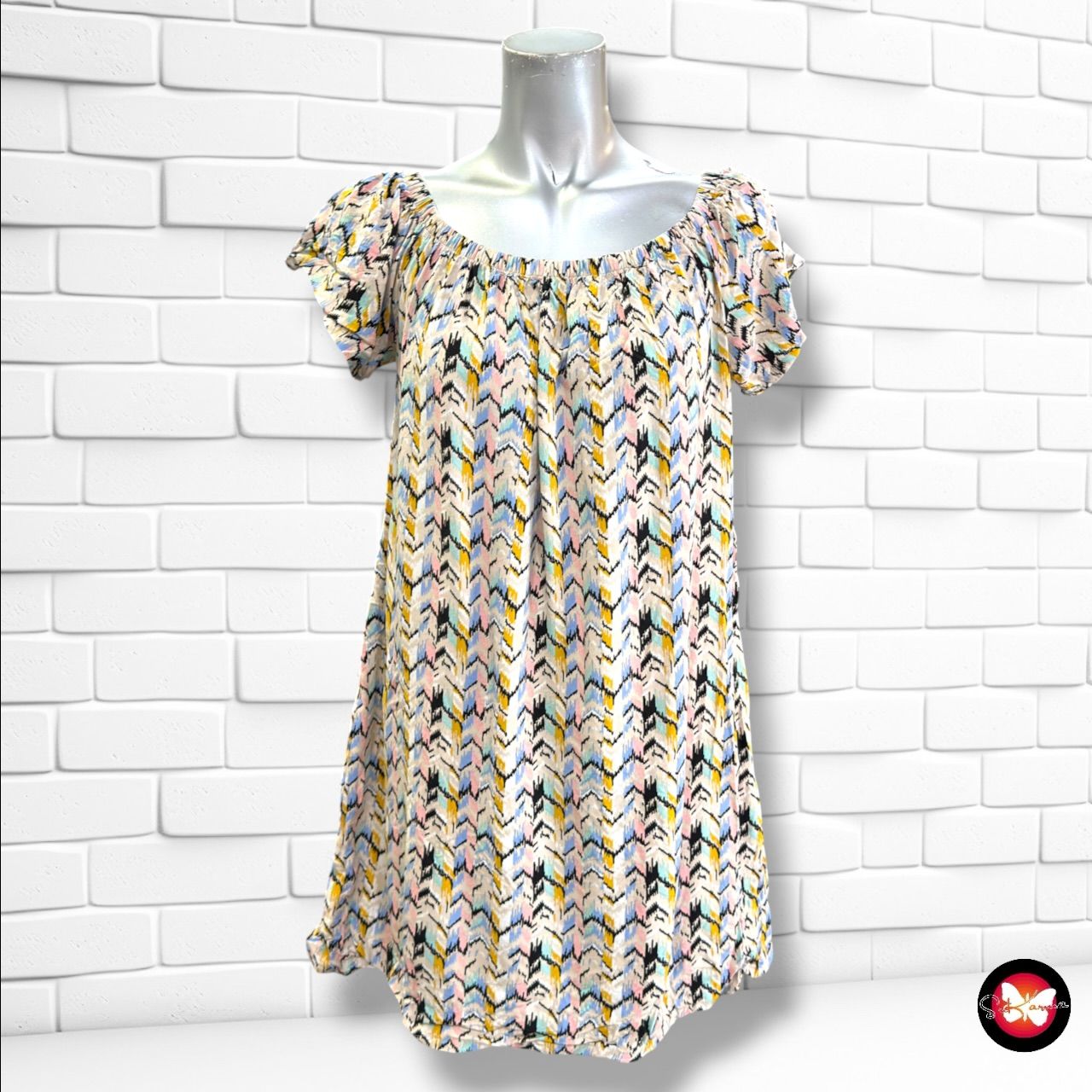 **HOY** Vestido escote barco FRESH MADE color Varios Talla XS