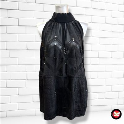 **HOY** Blusa halter de noche color Negro Talla XL/XXL
