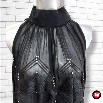 **HOY** Blusa halter de noche color Negro Talla XL/XXL