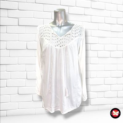 **HOY** Blusa LASCANA color Blanco Talla 36