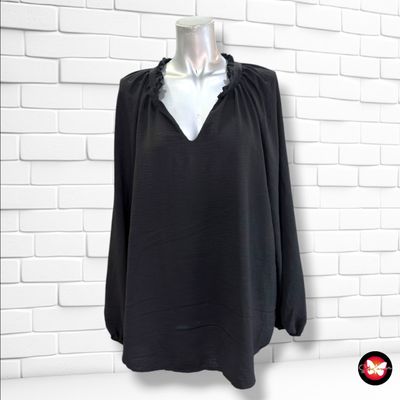 **HOY** Blusa de manga larga HAILYS color Negro Talla XL