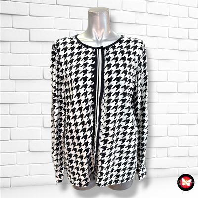 **HOY** Camisa estampado pata de gallo STREET ONE color Negro y blanco Talla 36