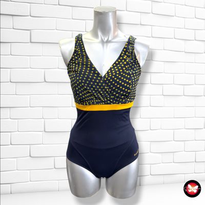 **HOY** Bañador entero NABAIJI color Azul marino y mostaza Talla 40