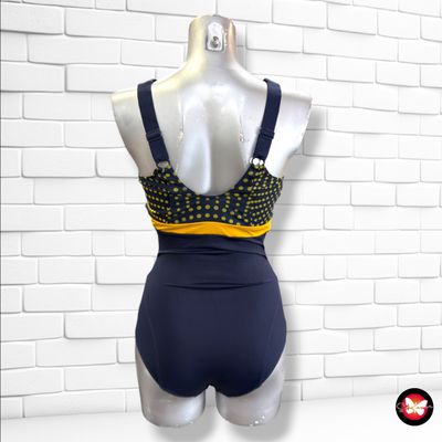 **HOY** Bañador entero NABAIJI color Azul marino y mostaza Talla 40