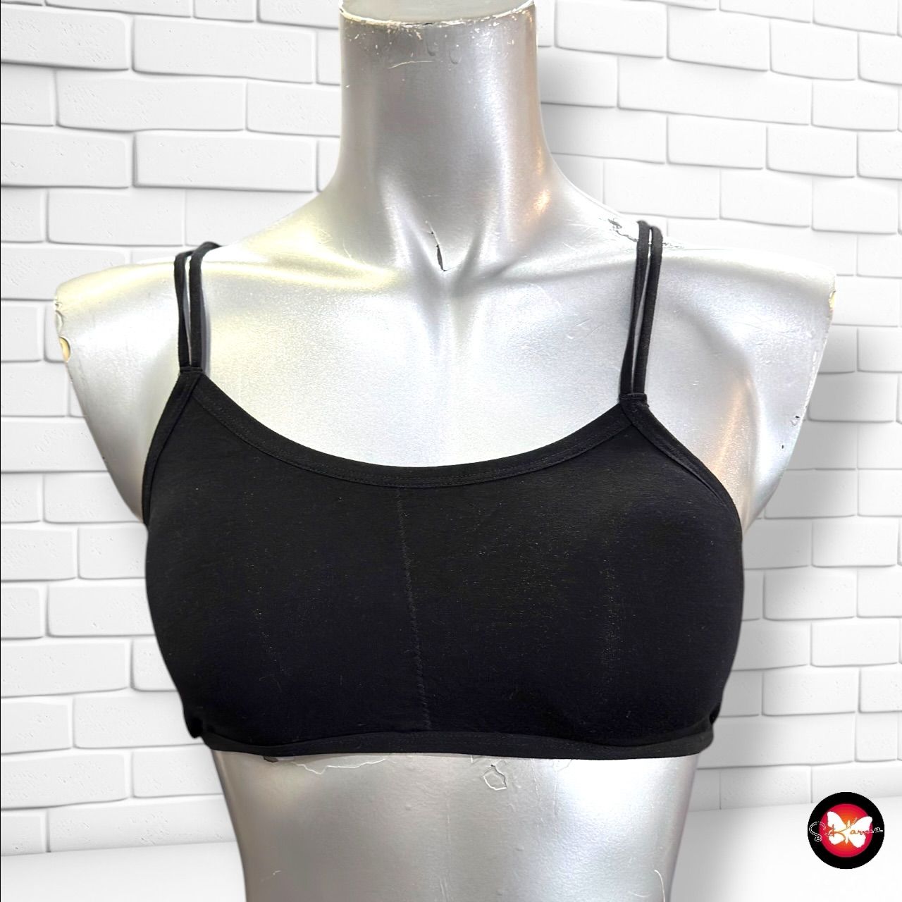 **HOY** Top deportivo espalda abierta  color Negro Talla XS