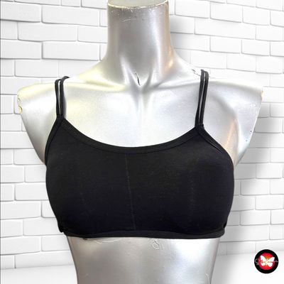 **HOY** Top deportivo espalda abierta color Negro Talla XS