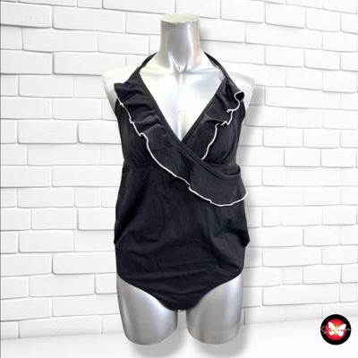**HOY** Bañador entero color Negro Talla XXL