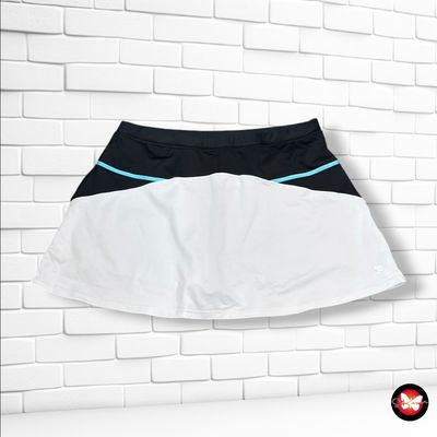 **HOY** Falda deportiva con mallitas PURE LIME color Azul marino y blanco Talla L