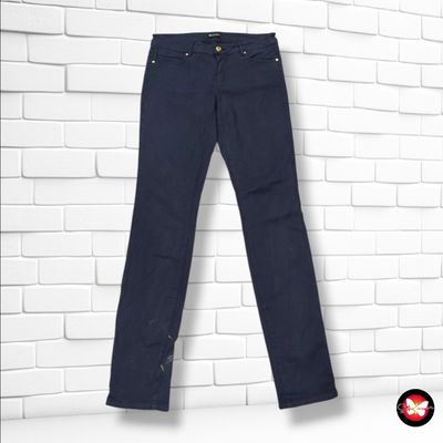 **HOY** Pantalón vaquero MASSIMO DUTTI color Azul marino Talla 38 (pequeña)
