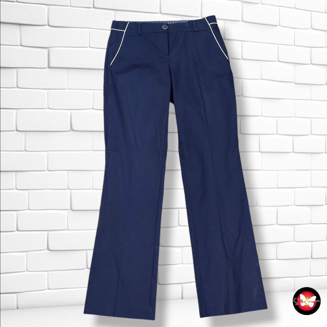**HOY** Pantalón de vestir ORSAY color Azul marino Talla 38