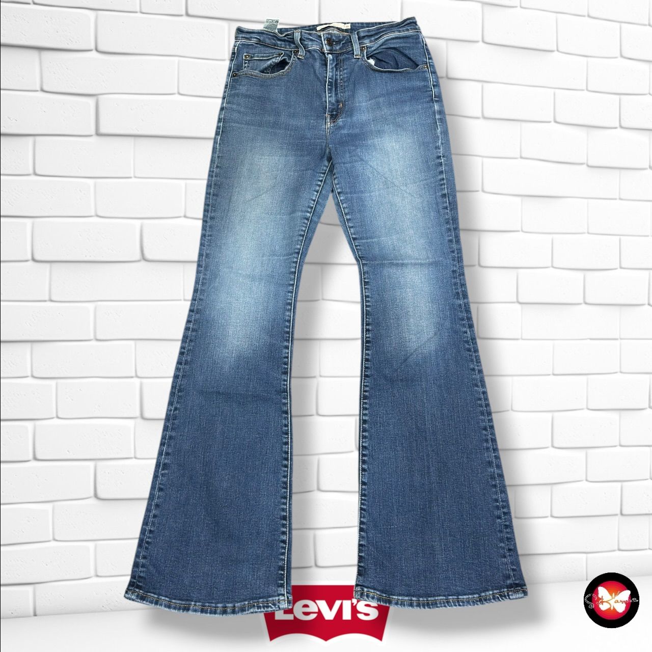 **HOY** Pantalón 726 FLARE LEVI’S color Azul vaquero Talla L (W30)