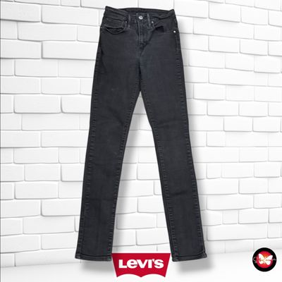 **HOY** Pantalón LEVI’S color Negro vaquero Talla S/M (W27) (pequeña)