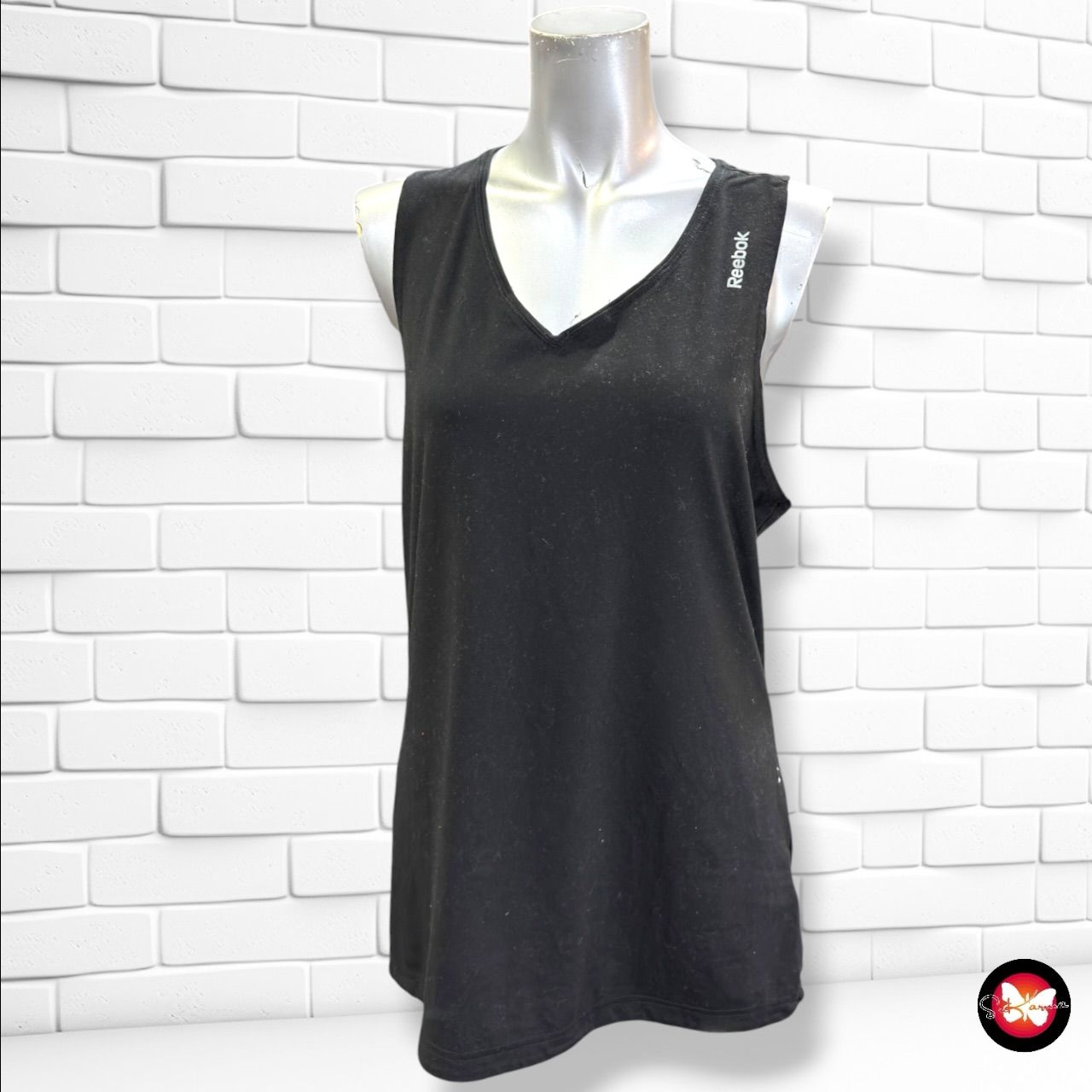 **HOY** Camiseta de tirantes REEBOK color Negro Talla L