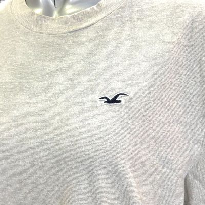 **HOY** Camiseta de manga corta HOLLISTER color Gris Talla S (grande)