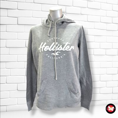 **HOY** Sudadera HOLLISTER color Gris Talla S