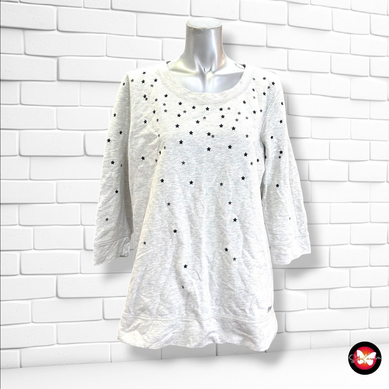 **HOY** Sudadera de media manga TOMMY HILFIGER color Gris Talla L