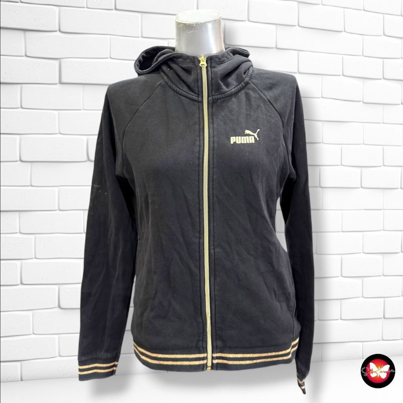 **HOY** Sudadera PUMA color Negro y dorado Talla M