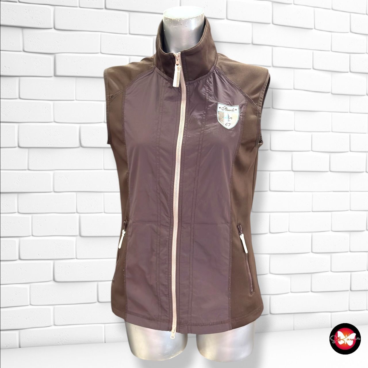 **HOY** Chaleco deportivo STEEDS color Marrón Talla M