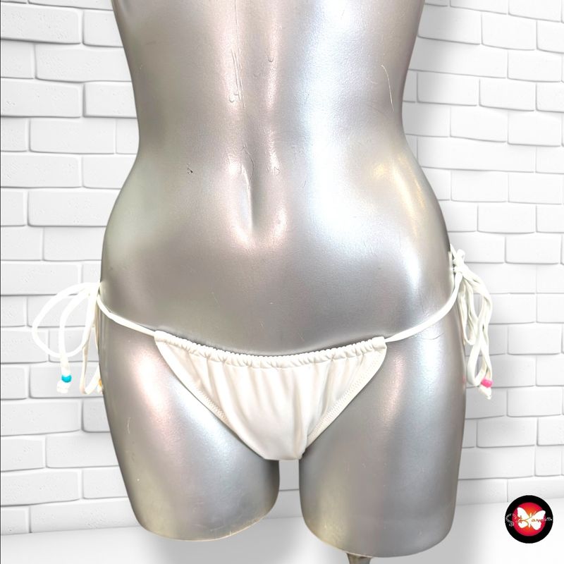 Bikini · parte de abajo H&amp;M color Blanco Talla 36