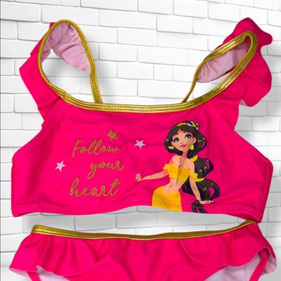 **HOY** Bikini infantil color Fucsia Talla 8-10 AÑOS