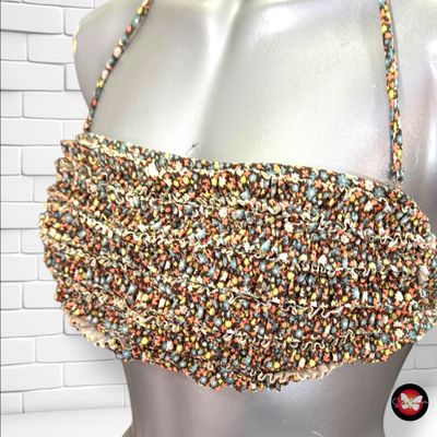 **HOY** Bikini de volantitos y florecitas color Varios Talla M