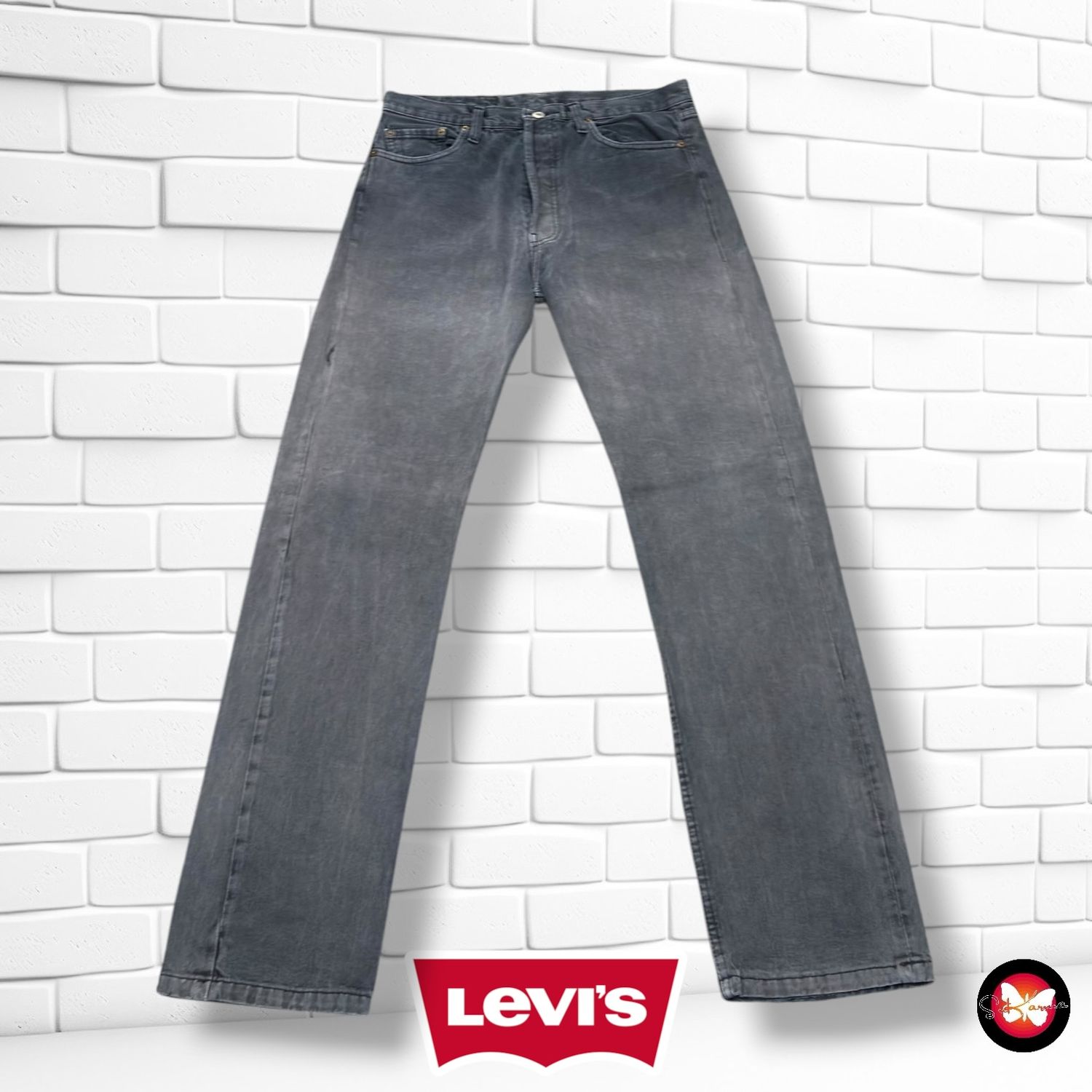 **HOY** Pantalón 501 LEVI’S color Gris vaquero Talla Hombre W34 L34