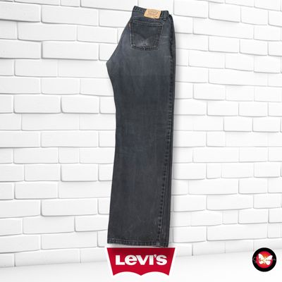 **HOY** Pantalón 615 LEVI’S color Negro vaquero Talla Hombre W38 L34