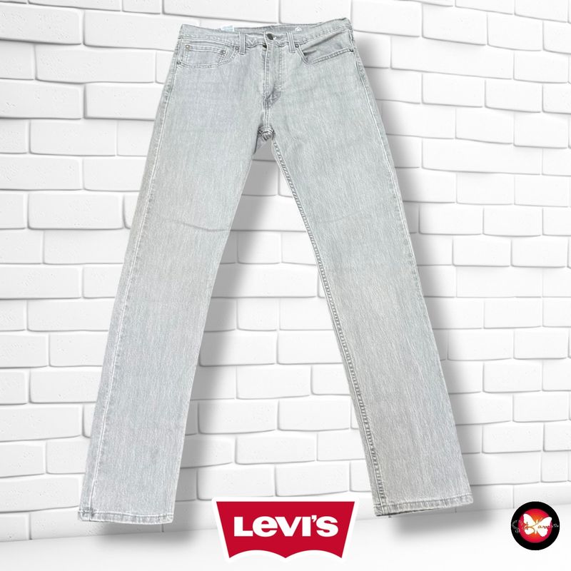 Pantalón 502 LEVI’S color Gris vaquero Talla Hombre W34 L34