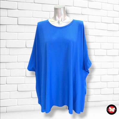 **HOY** Blusa corte mariposa  color Azul Talla ÚNICA GRANDE