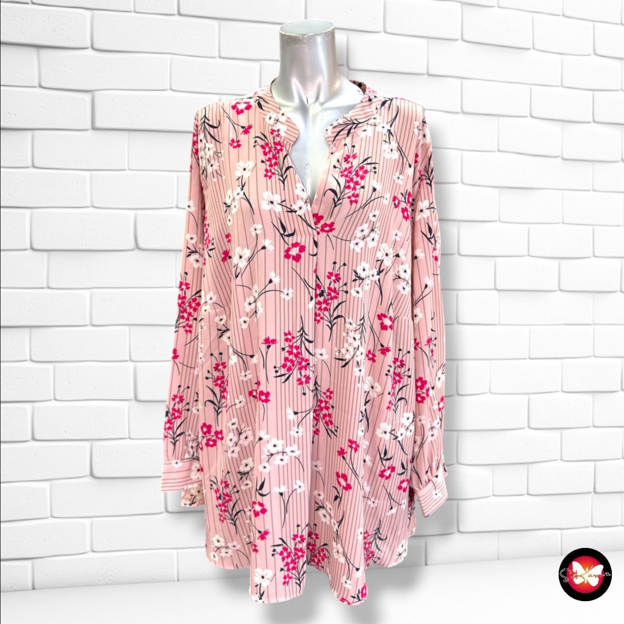 **HOY** Blusa de manga larga YESSICA color Rosa y varios Talla 54/56