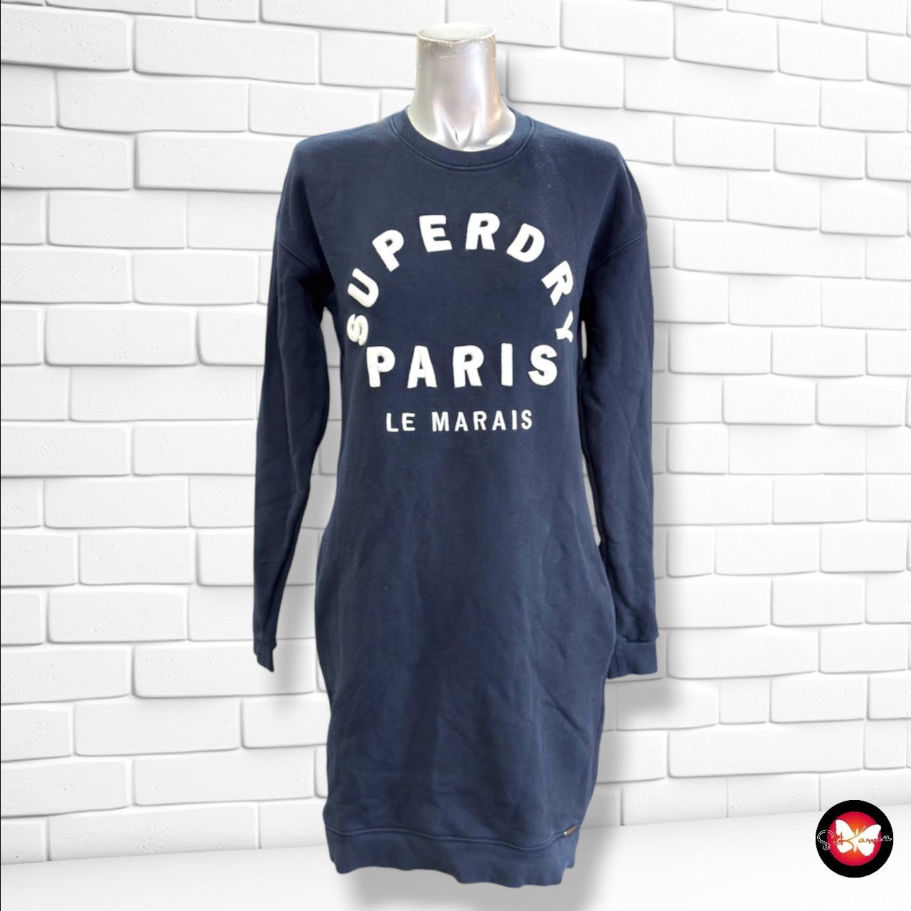 **HOY** MAXI Sudadera SUPERDRY color Azul marino Talla S