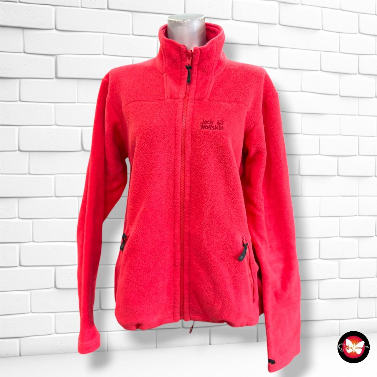 **HOY** Chaqueta sudadera de polar JACK WOLFSKIN color Rojo Talla L