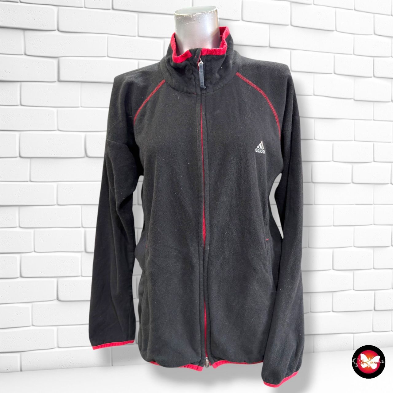 **HOY** Chaqueta sudadera de polar ADIDAS color Negro Talla 42