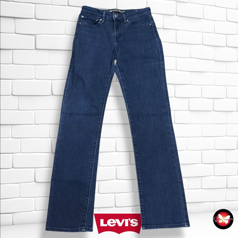 **HOY** Pantalón DEMI CURVE LEVI’S color Azul vaquero oscuro Talla S/M (W27)