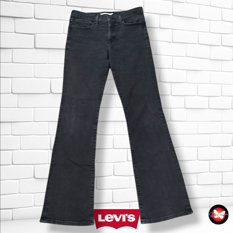 **HOY** Pantalón 315 SHAPING BOOT LEVI’S color Negro vaquero Talla L (W30)