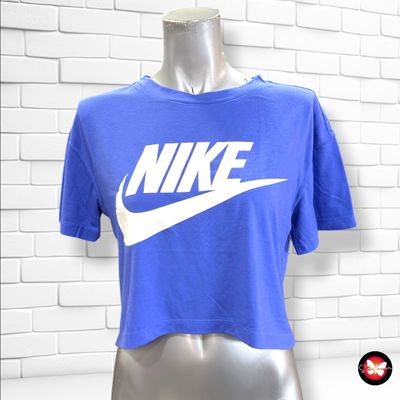 **HOY** Camiseta de manga corta cropped NIKE color Violeta Talla XS