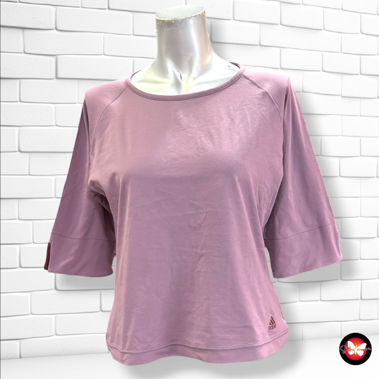 **HOY** Camiseta de media manga ADIDAS color Malva Talla 40