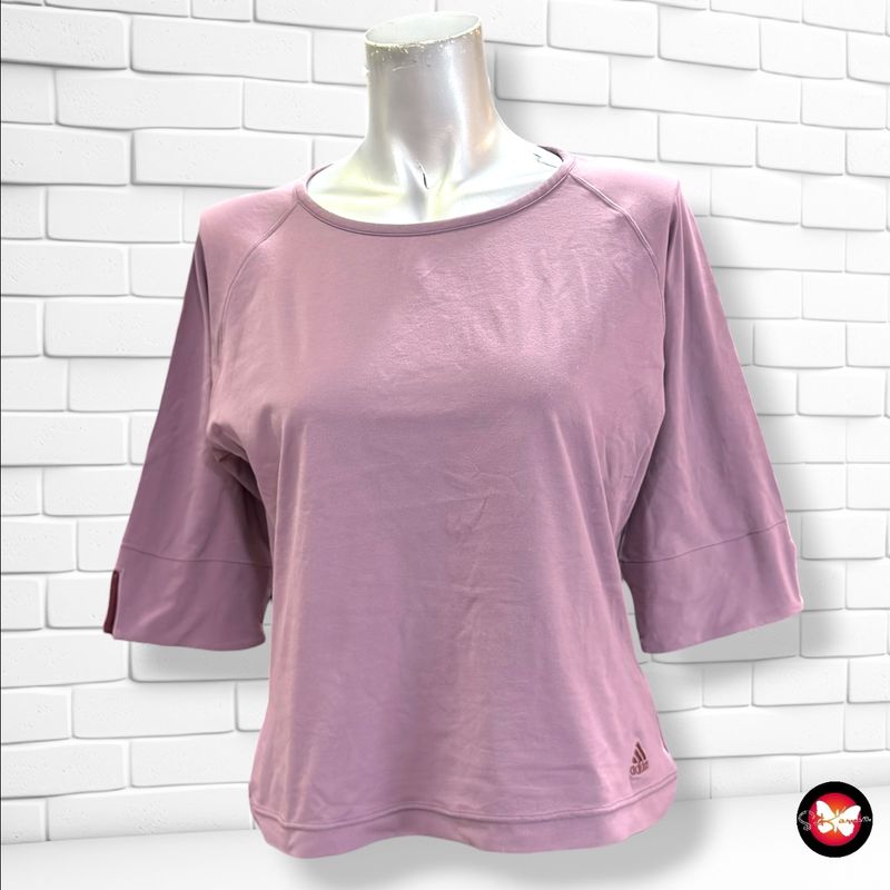 **HOY** Camiseta de media manga ADIDAS color Malva Talla 40