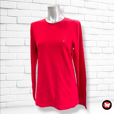 **HOY** Camiseta de manga larga TOMMY HILFIGER color Rojo Talla S