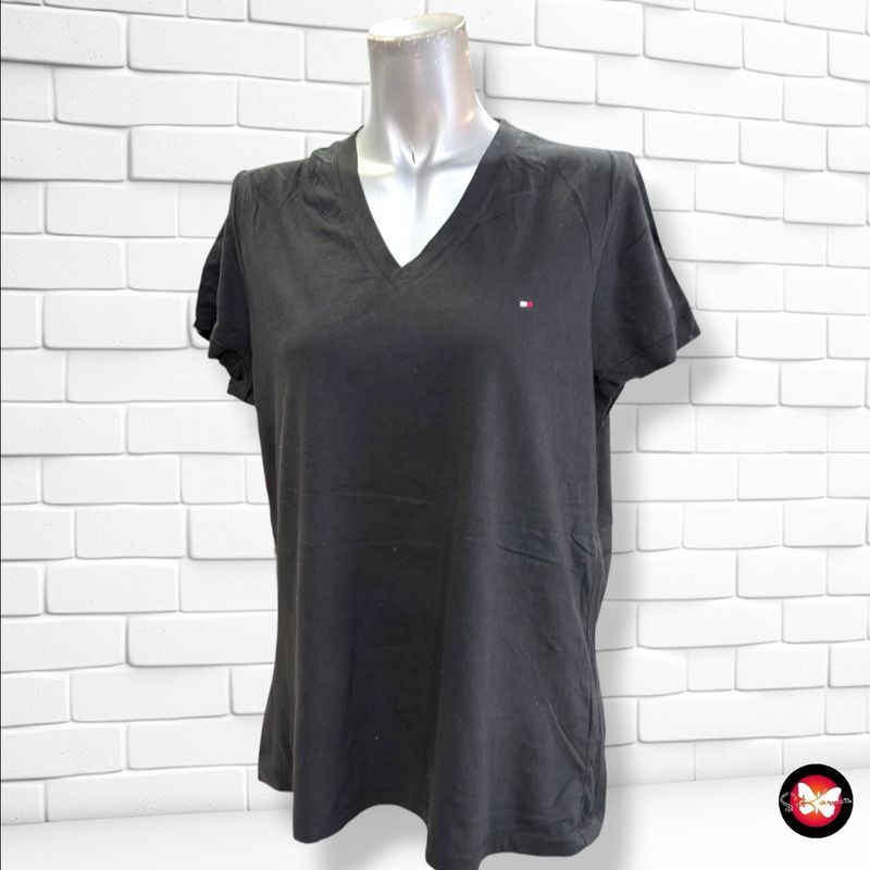 **HOY** Camiseta de manga corta TOMMY HILFIGER color Negro Talla XXL (pequeña)