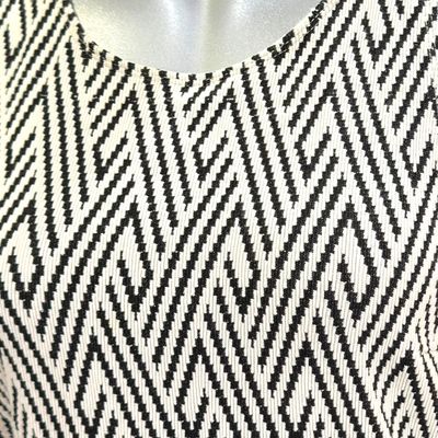 **HOY** Vestido con espalda abierta HOLLISTER color Blanco y negro Talla M